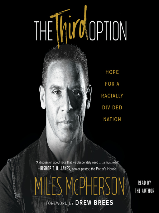 Title details for The Third Option by Miles McPherson - Wait list